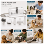 KIT DE ASEO PARA MASCOTAS 5 EN 1